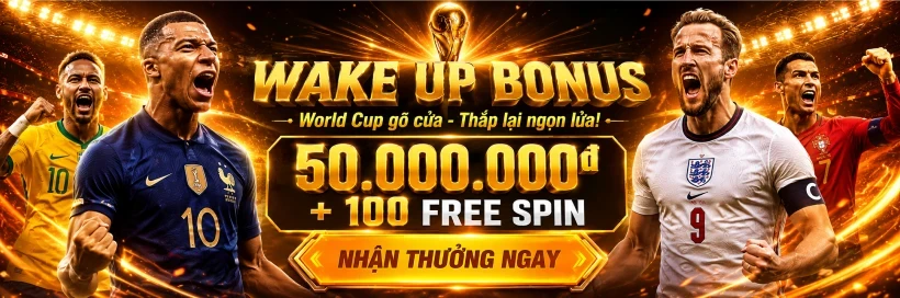 CO88 Wake Up Bonus - World Cup gõ cửa, thắp lại ngọn lửa